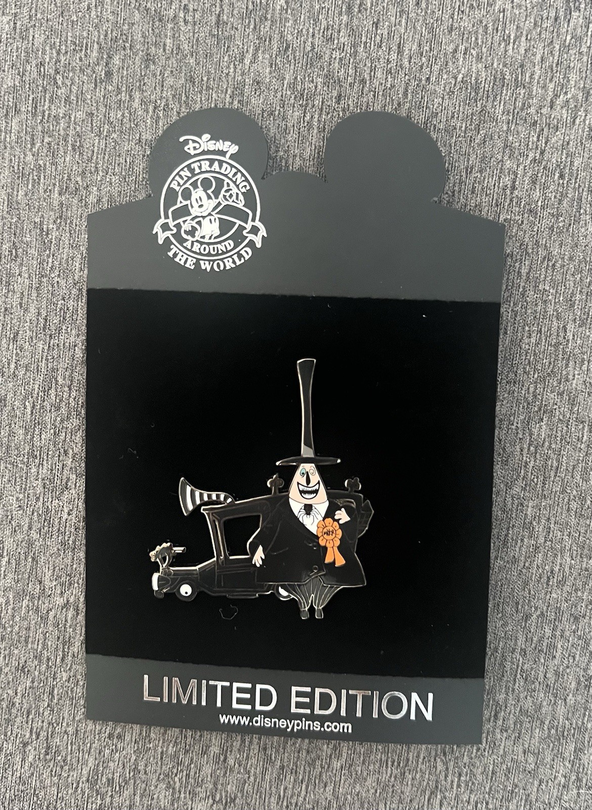 DISNEY SHOPPING MAYOR OF HALLOWEENTOWN ~ NIGHTMARE BEFORE CHRISTMAS RARE LE PIN