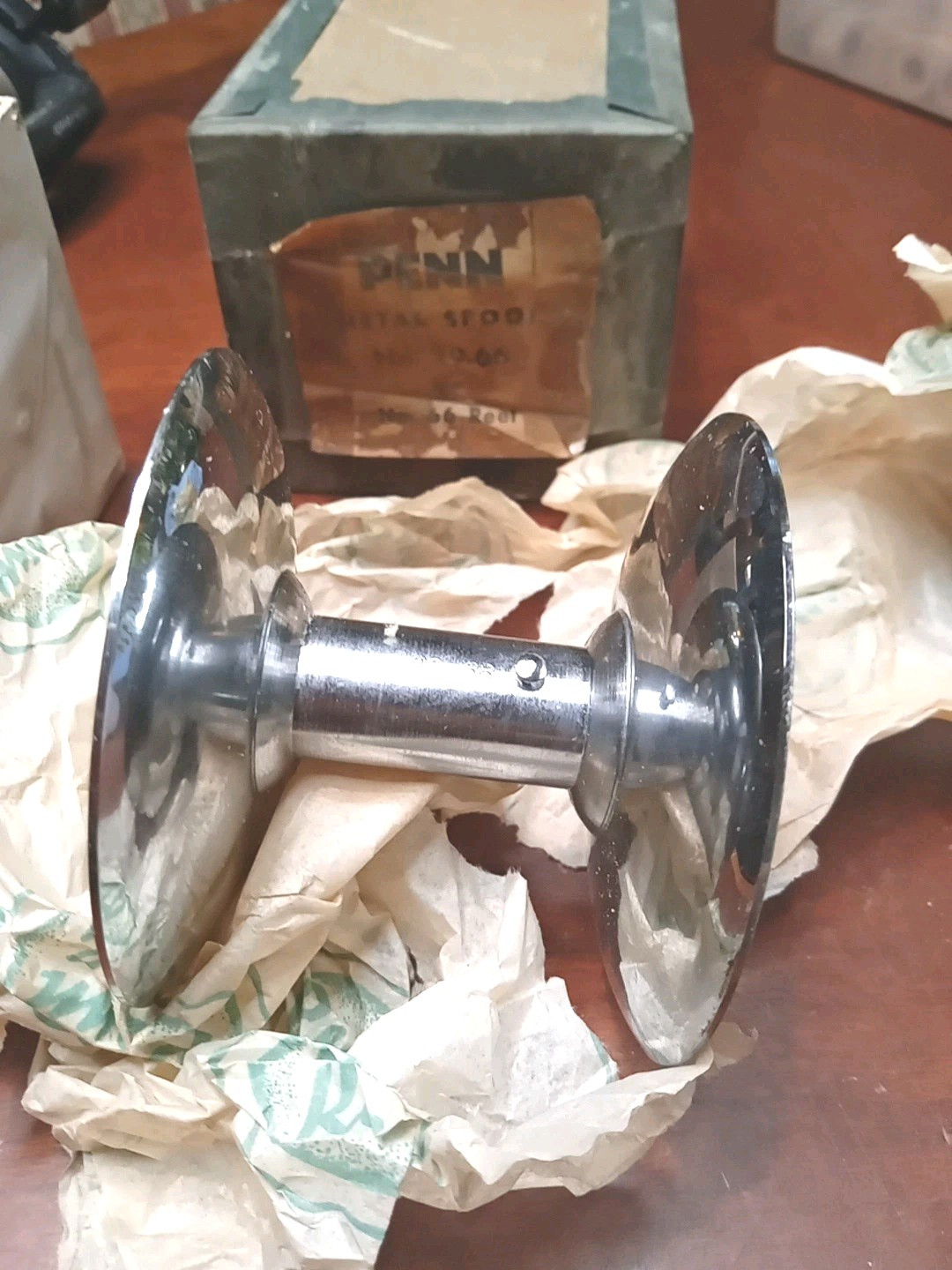 PENN No. 29-66 Metal Spool. NEW. RARE BOX/MODEL 29. no PENN No. 29-66 Metal Spool. NEW. RARE BOX/MODEL 29. no