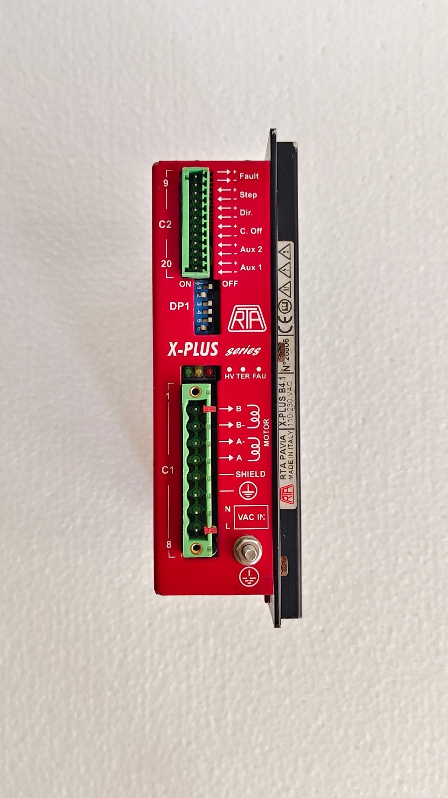 RTA PAVIA X-PLUS B4.1 X-PLUS SERIES SERVO DRIVE