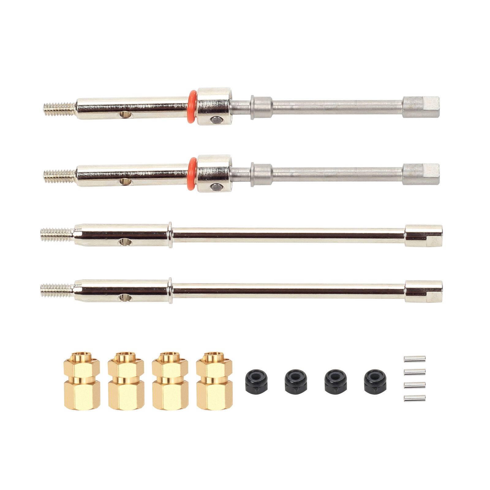 RCAWD Extended by 4.5mm CVD Drive Shaft Axle for Axial 1/24 SCX24 Crawler