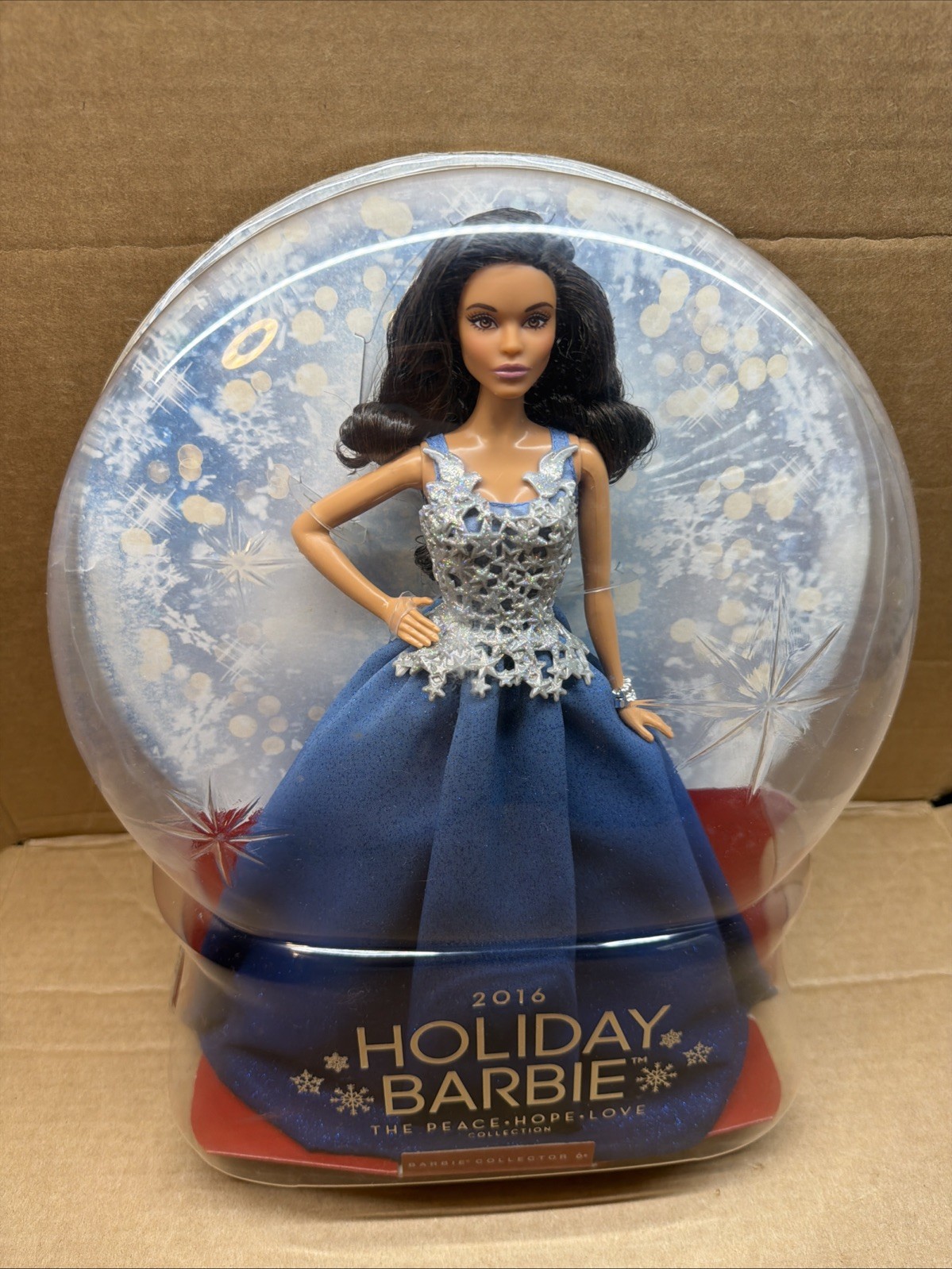 Mattel 2016 Holiday African American Barbie Peace Hope Love Collection Mattel 2016 Holiday African American Barbie Peace Hope Love Collection