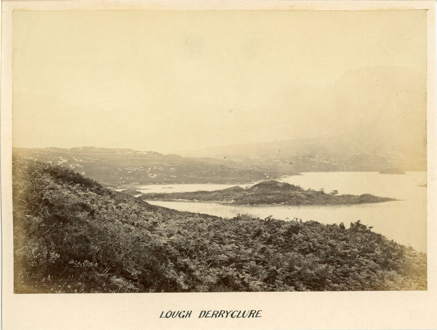 Ireland, Derryclare Lough Vintage Albums Print. Vintage Ireland.  Print a