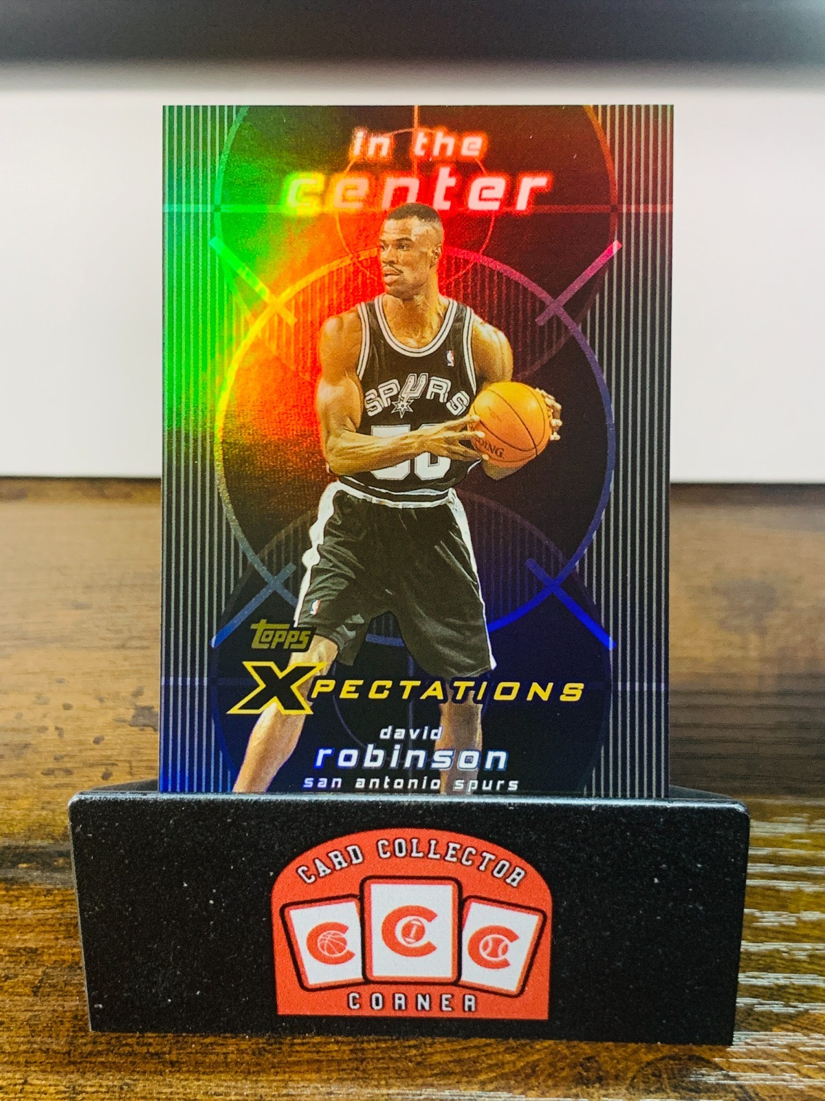 2001-02 Topps Xpectations In The Center #IC5 David Robinson Spurs 2001-02 Topps Xpectations In The Center #IC5 David Robinson Spurs