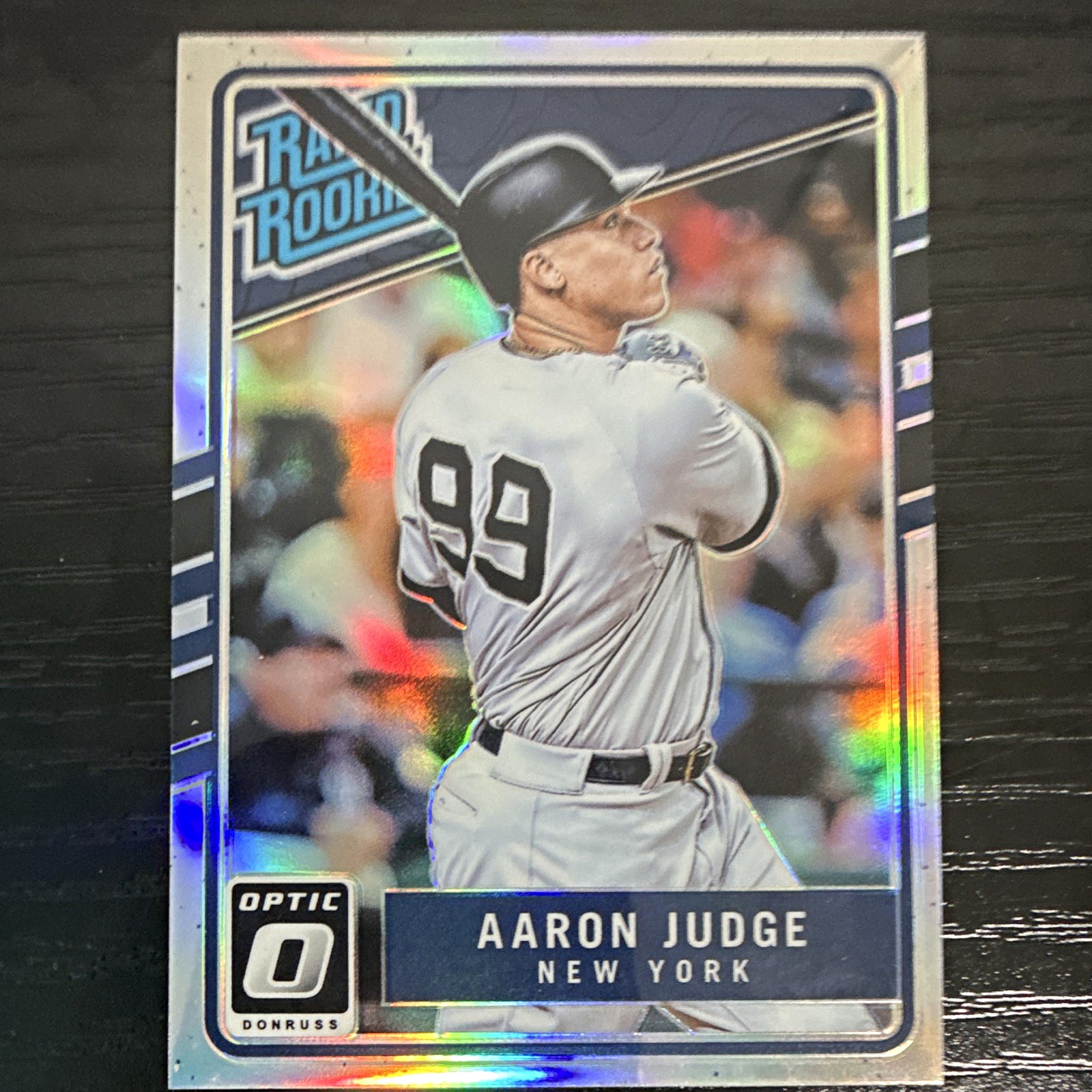 Panini 2017 Donruss Optic Rated Rookies Aaron Judge Yankees Holo Prizm #38