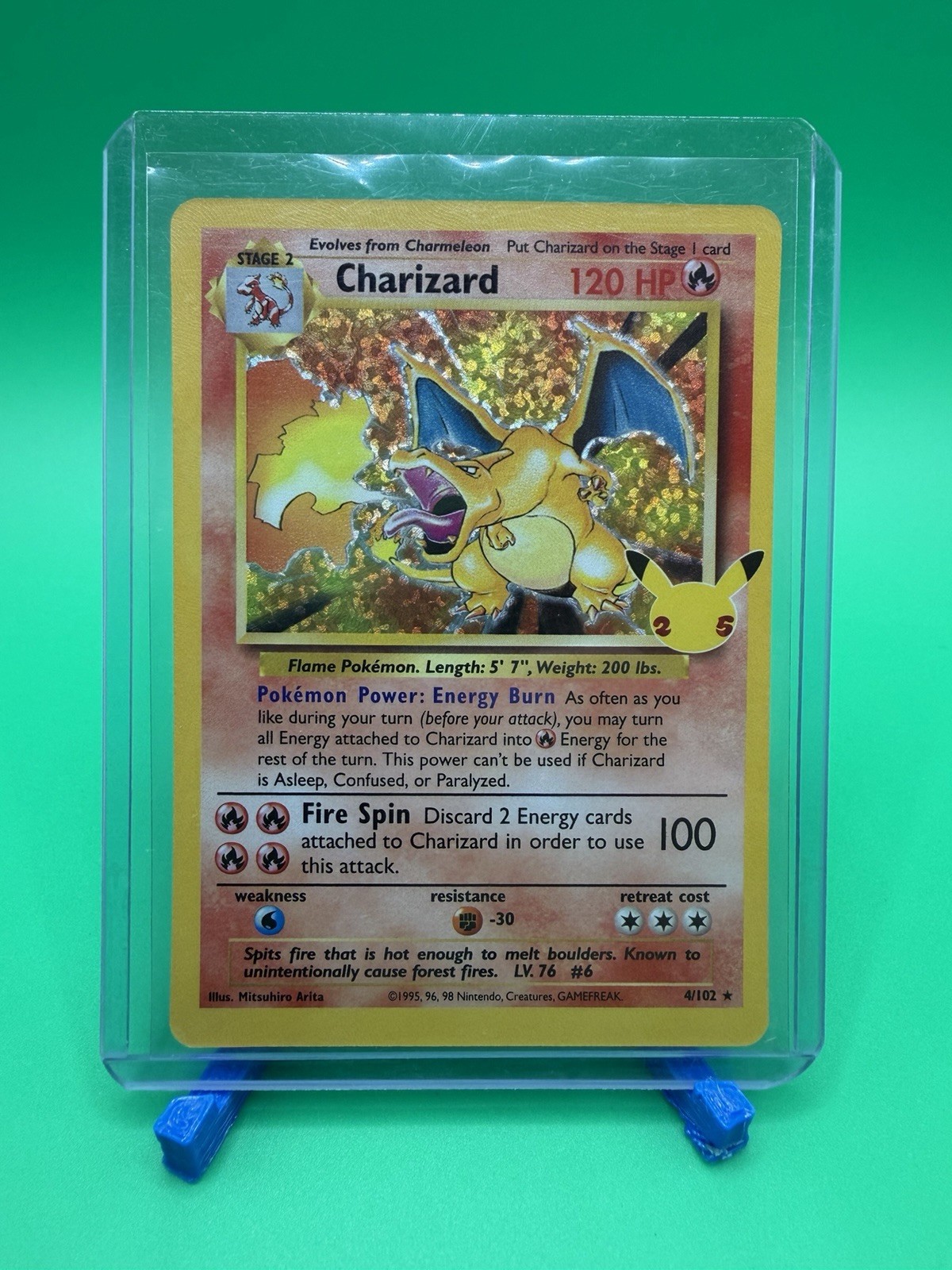 Pokémon Celebrations Classic Collection Charizard Holo 4/102 Pokémon Celebrations Classic Collection Charizard Holo 4/102
