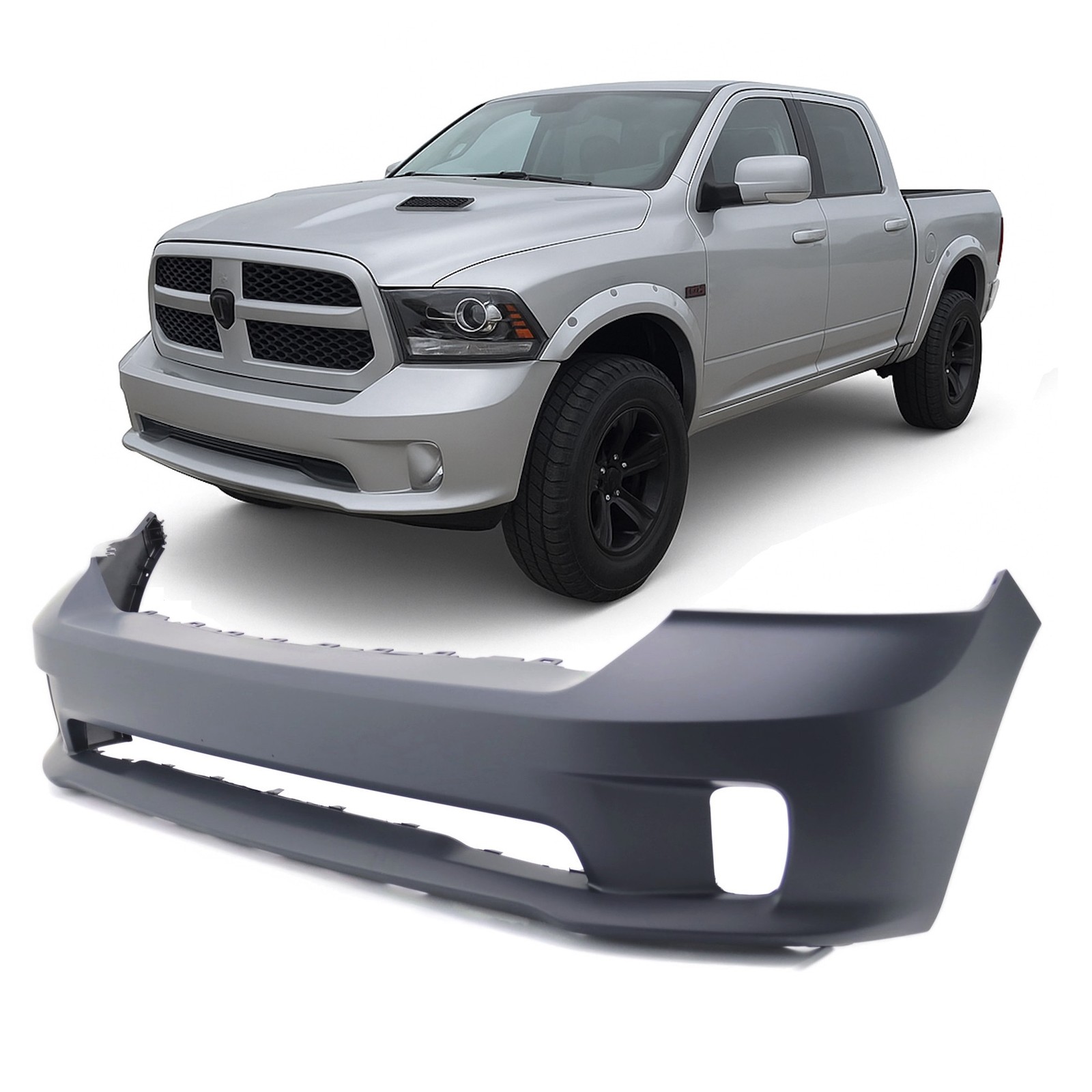 2013-2023 Ram 1500/1500 Classic Sport Express Front Bumper Cover CH1000A10