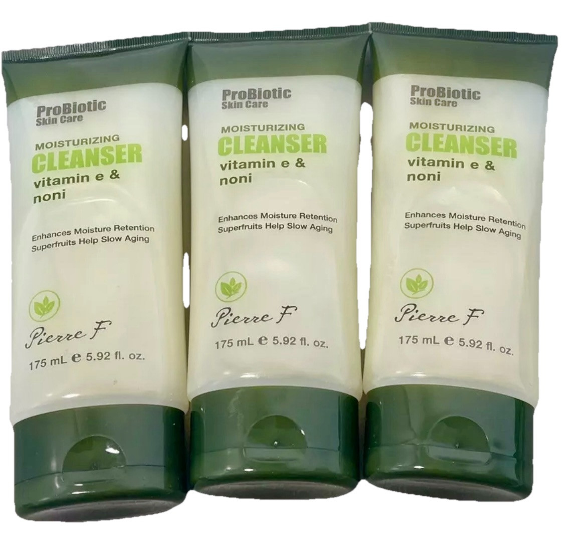 3 Pierre F ProBiotic Skin Care Moisturizing Cleansers w Vitamin E & Noni 5.92 Oz 3 Pierre F ProBiotic Skin Care Moisturizing Cleansers w Vitamin E & Noni 5.92 Oz