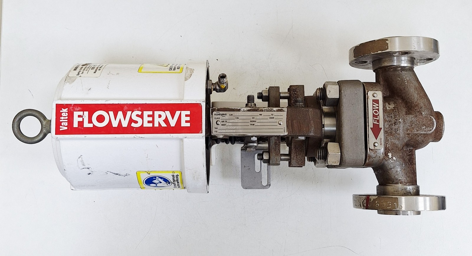 Flowserve MK 1 / SZ 1.00 / Class 150 / 1” Actuated Control Valve 4-20mA/HART