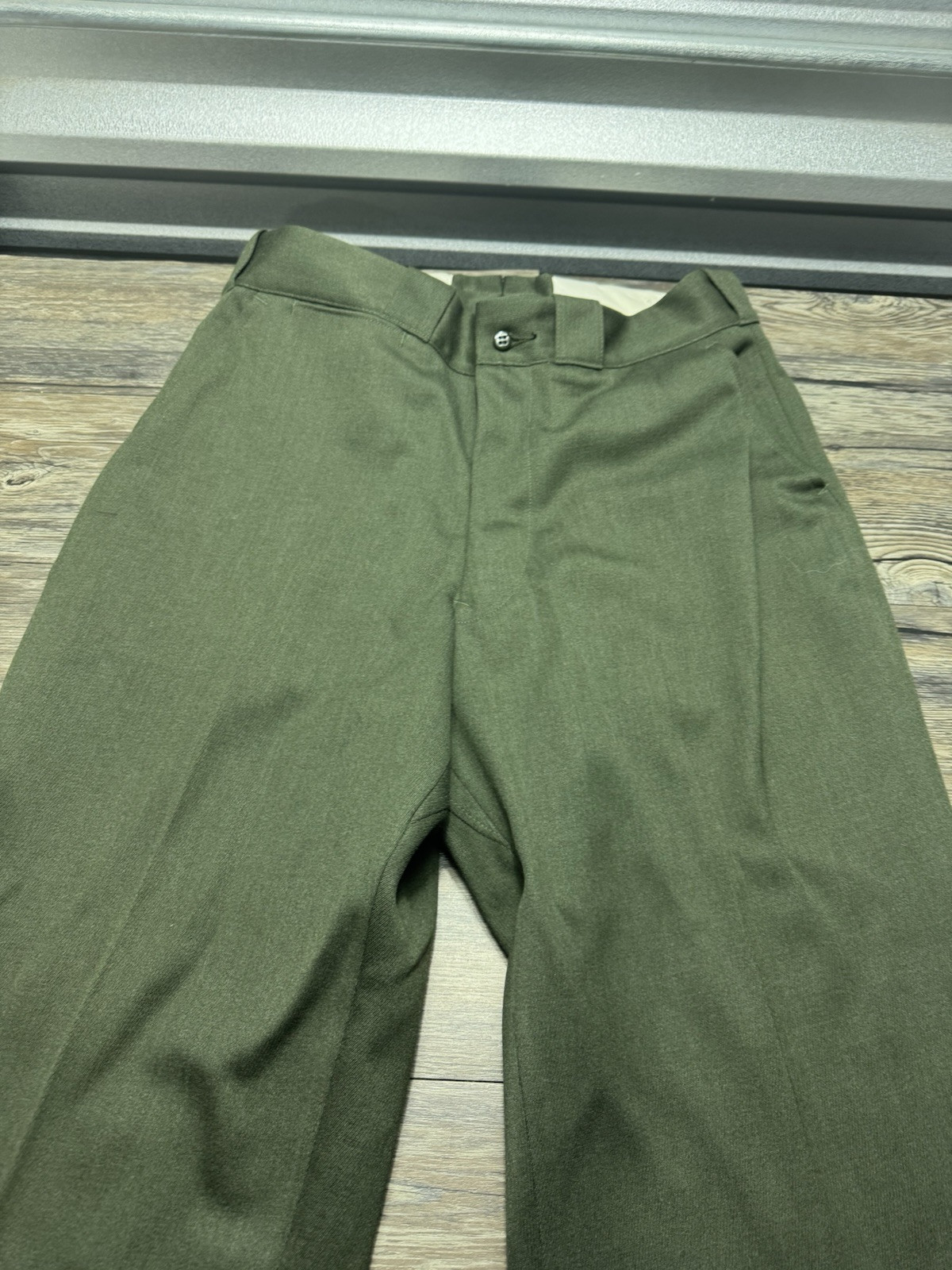 VTG 50s Union Made Nudelman Bros Green Pants FSS Trousers Gripper Zipper VTG 50s Union Made Nudelman Bros Green Pants FSS Trousers Gripper Zipper
