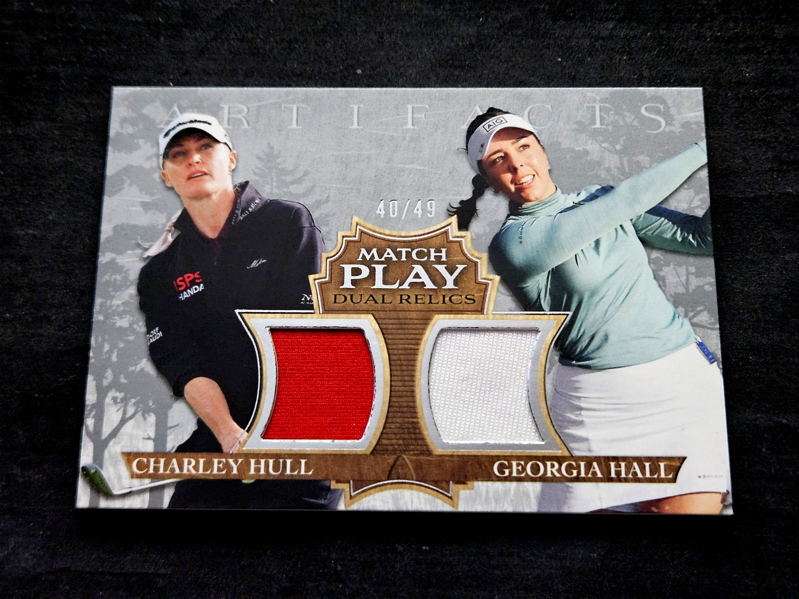 2026 Upper Deck Artifacts Match Play Dual Relics /49 Charley Hull Georgia Hall ⛳ 2026 Upper Deck Artifacts Match Play Dual Relics /49 Charley Hull Georgia Hall ⛳