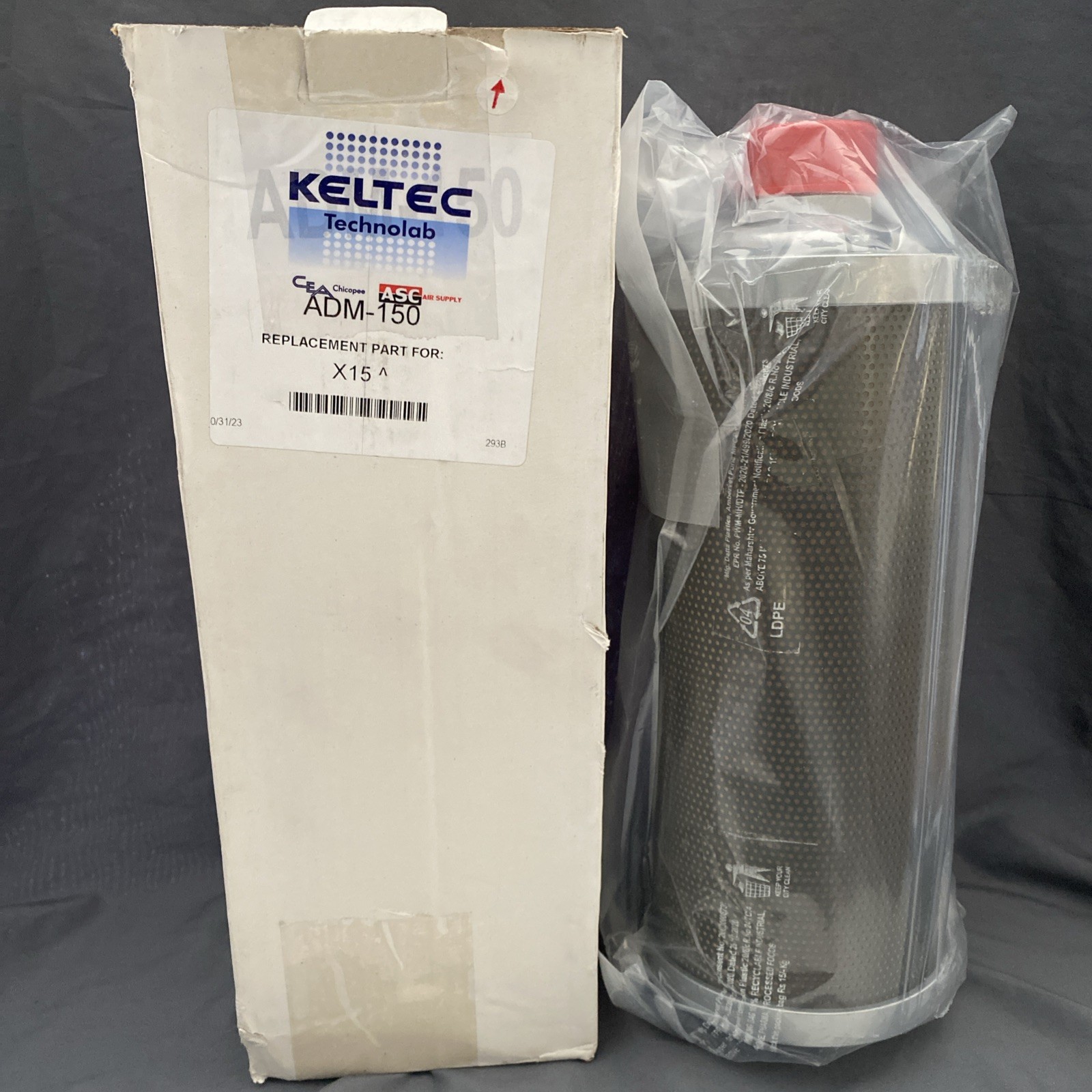 Keltec Technolab ADM-150 RELIEF VALVE MUFFLER. Replacement for X15