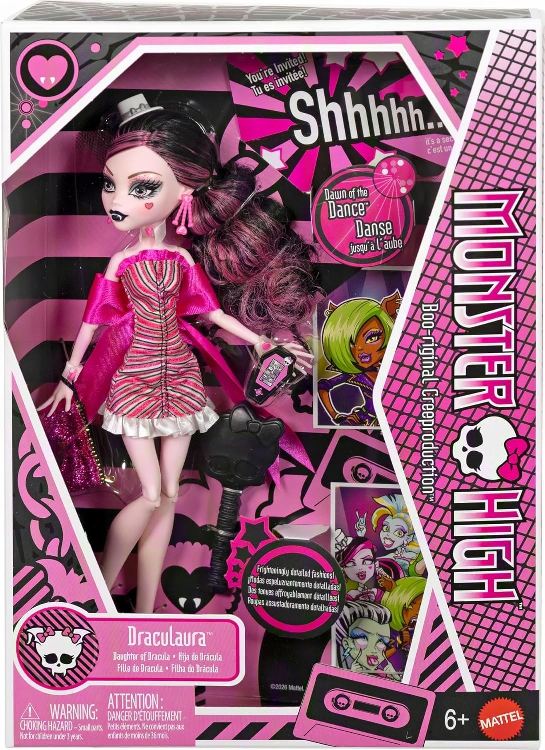 Monster High Dawn of the Dance Draculaura Boo-riginal Creeproduction Doll NEW