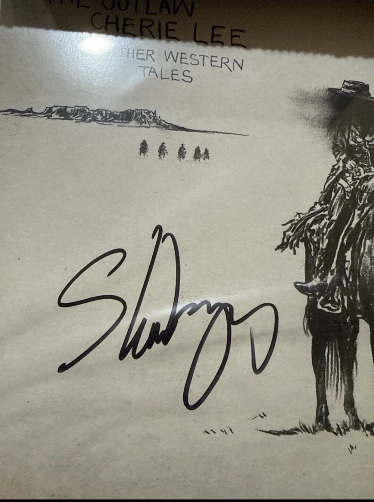 Shaboozey - SIGNED The Outlaw Cherie Lee & Other Western Tales IN HAND Shaboozey - SIGNED The Outlaw Cherie Lee & Other Western Tales IN HAND