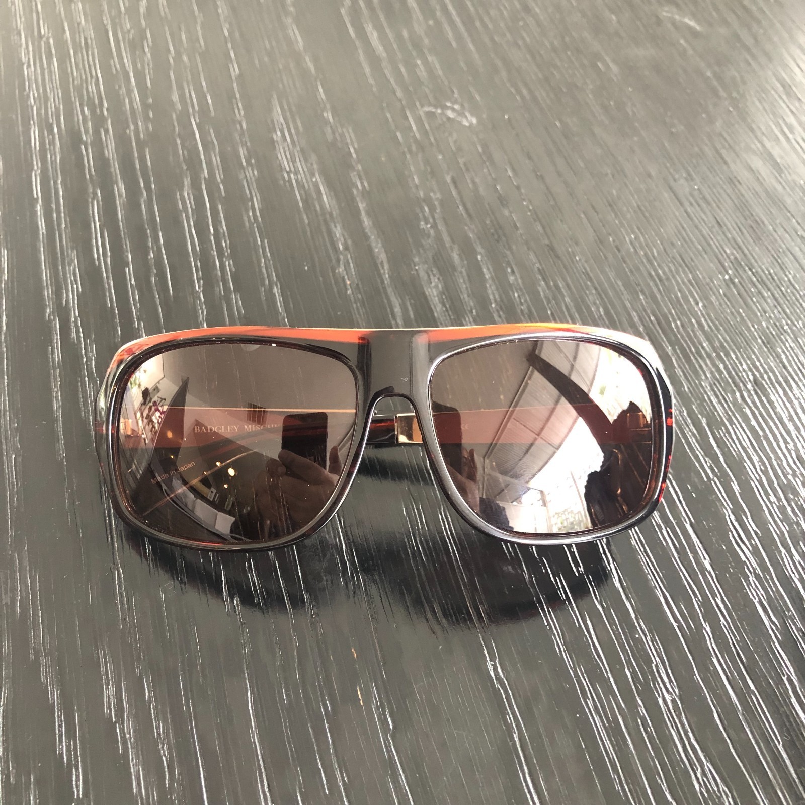 Badgley Mischka sunglasses model OTTO  in ESPRESSO Color