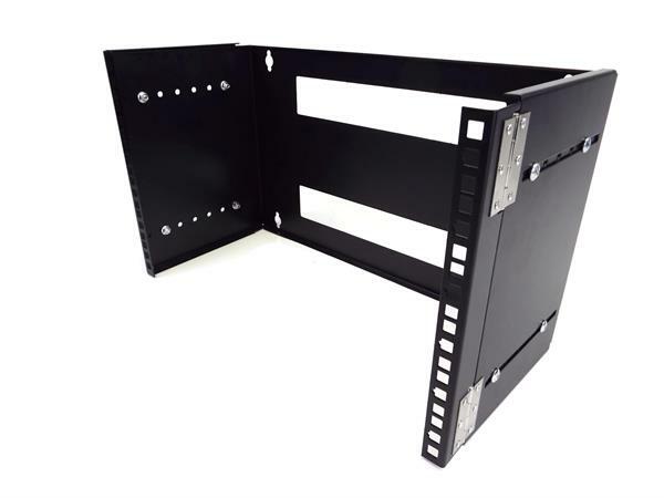CNAweb 6U 19-Inch Hinged Extendable Network Wall Mount Equipment Rack Bracket CNAweb 6U 19-Inch Hinged Extendable Network Wall Mount Equipment Rack Bracket