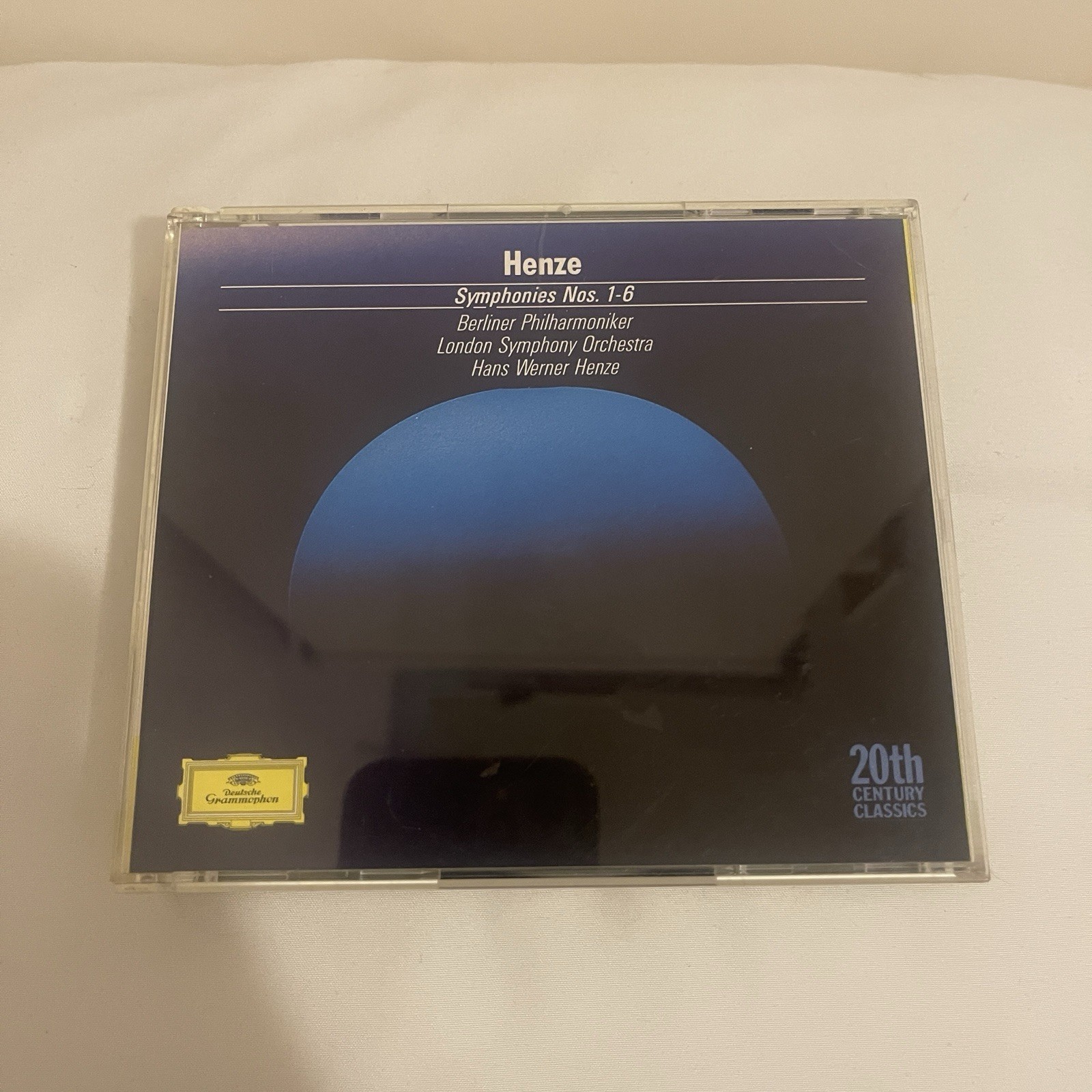 Henze : Symphonies Nos. 1-6 (2 CD Set 1990 Deutsche Grammophon) *Very Good*
