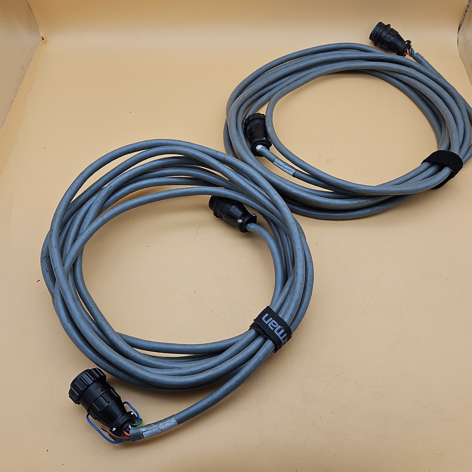 Lot Of 2 Vintage Norman 812472 Head Extension Cable - 20', Norman R500-20