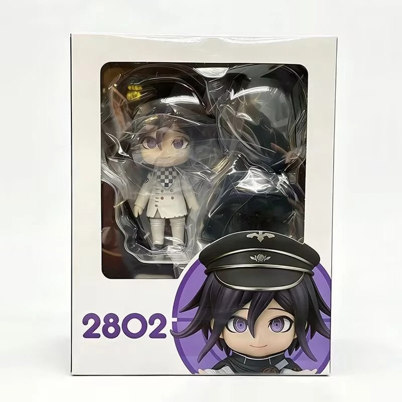 NEW Nendoroid 2802 Kokichi Oma Ouma Danganronpa PVC Action Figure Toy With Box NEW Nendoroid 2802 Kokichi Oma Ouma Danganronpa PVC Action Figure Toy With Box
