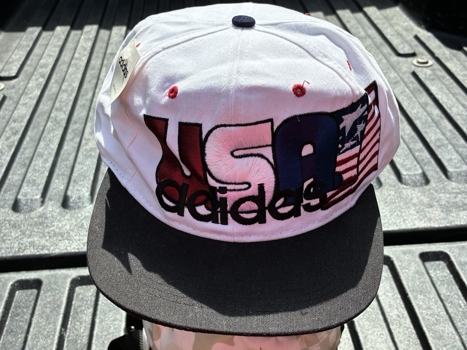 USA Adidas Soccer Hat Flag Snapback Cap from 94 World Cup New USA Adidas Soccer Hat Flag Snapback Cap from 94 World Cup New