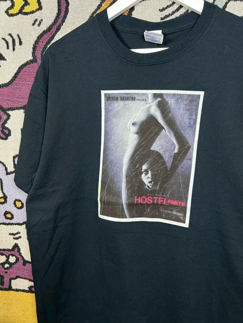 Vintage 2007 Hostel Part II Movie - Quentin Tarantino tshirt size L