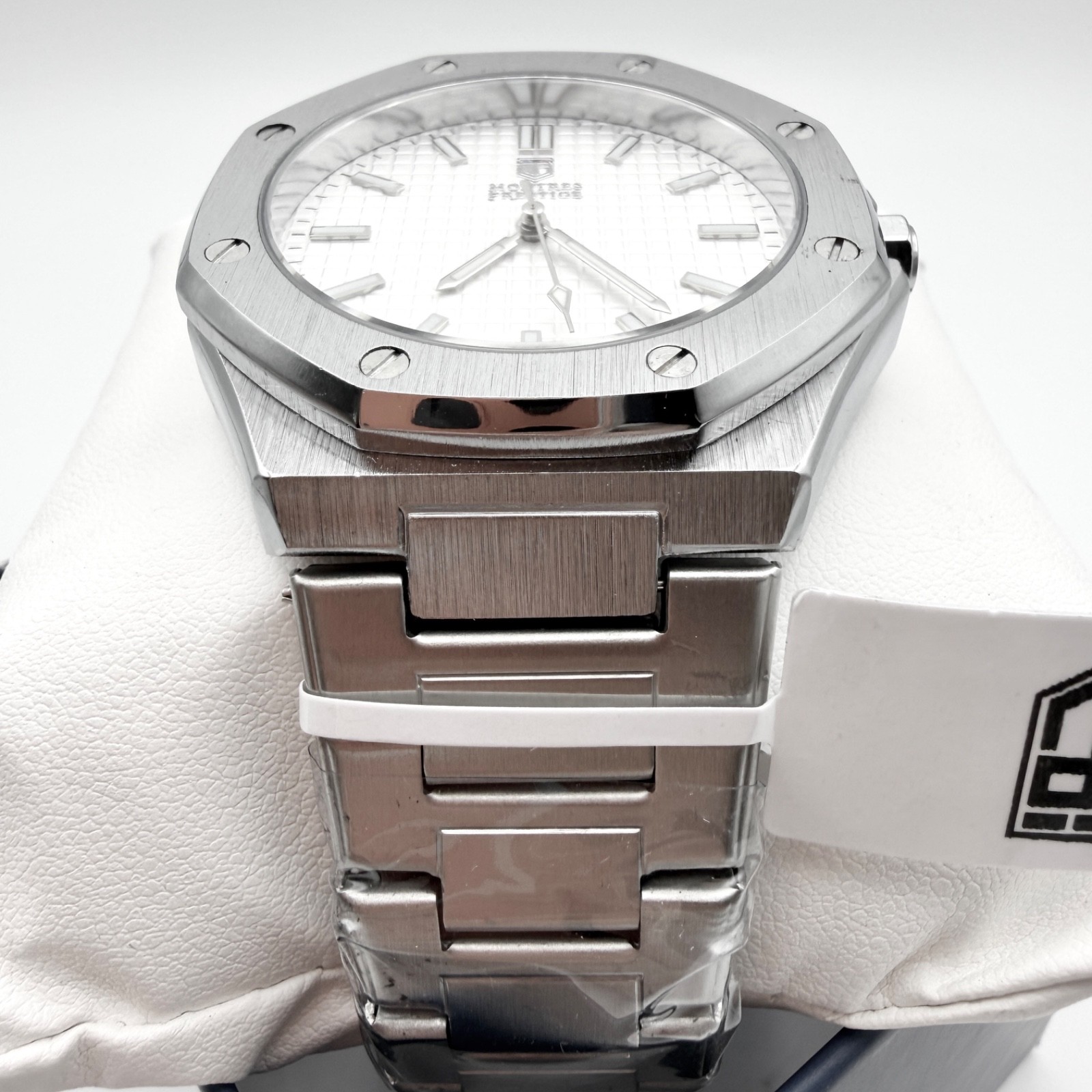 NEW MONTRES PRESTIGE x INVICTA Men's Octagonal Royal Oak Stainless Steel Watch