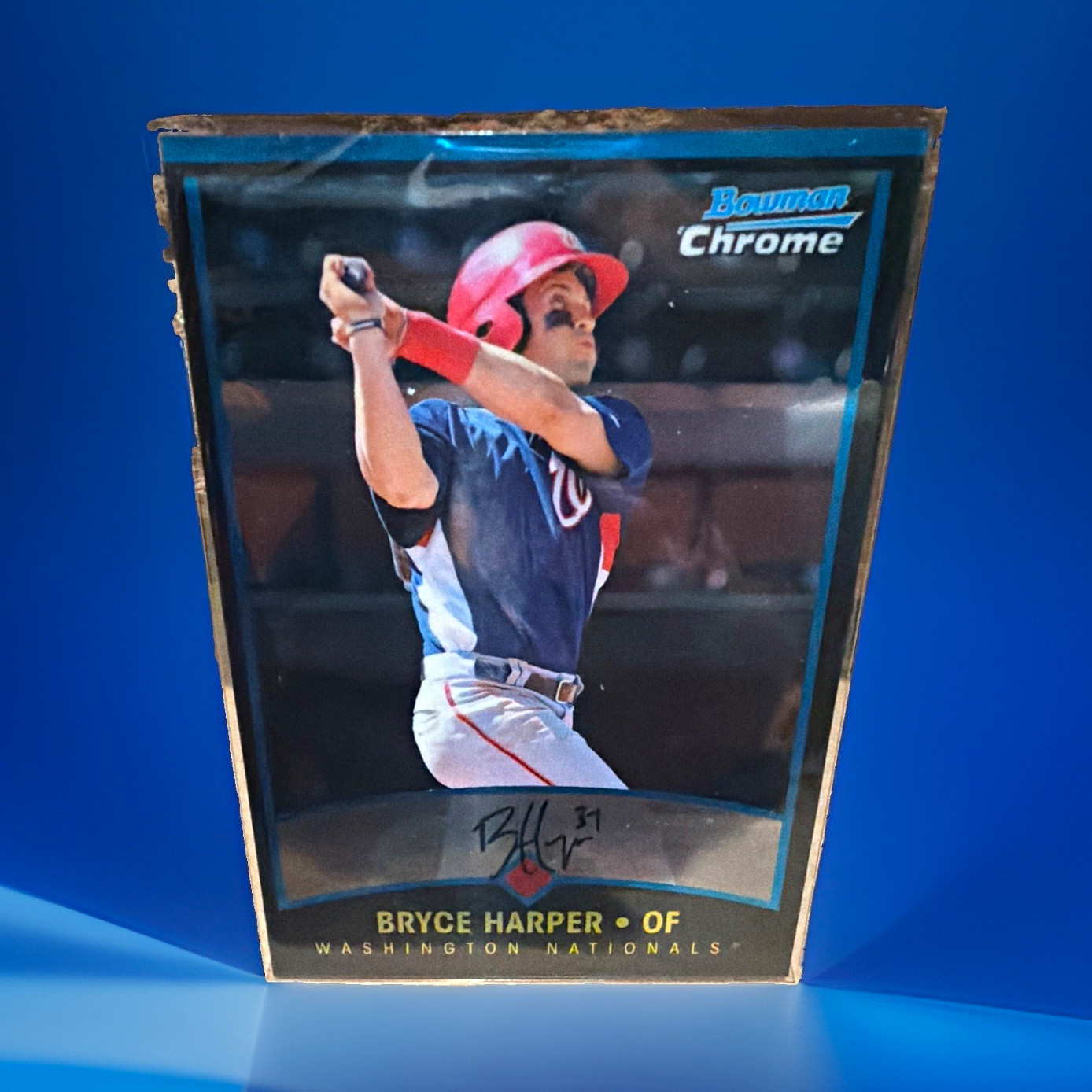 Topps 2011 Bowman Chrome Bryce Harper Rookie #BCT10 Washington Nationals MLB Topps 2011 Bowman Chrome Bryce Harper Rookie #BCT10 Washington Nationals MLB