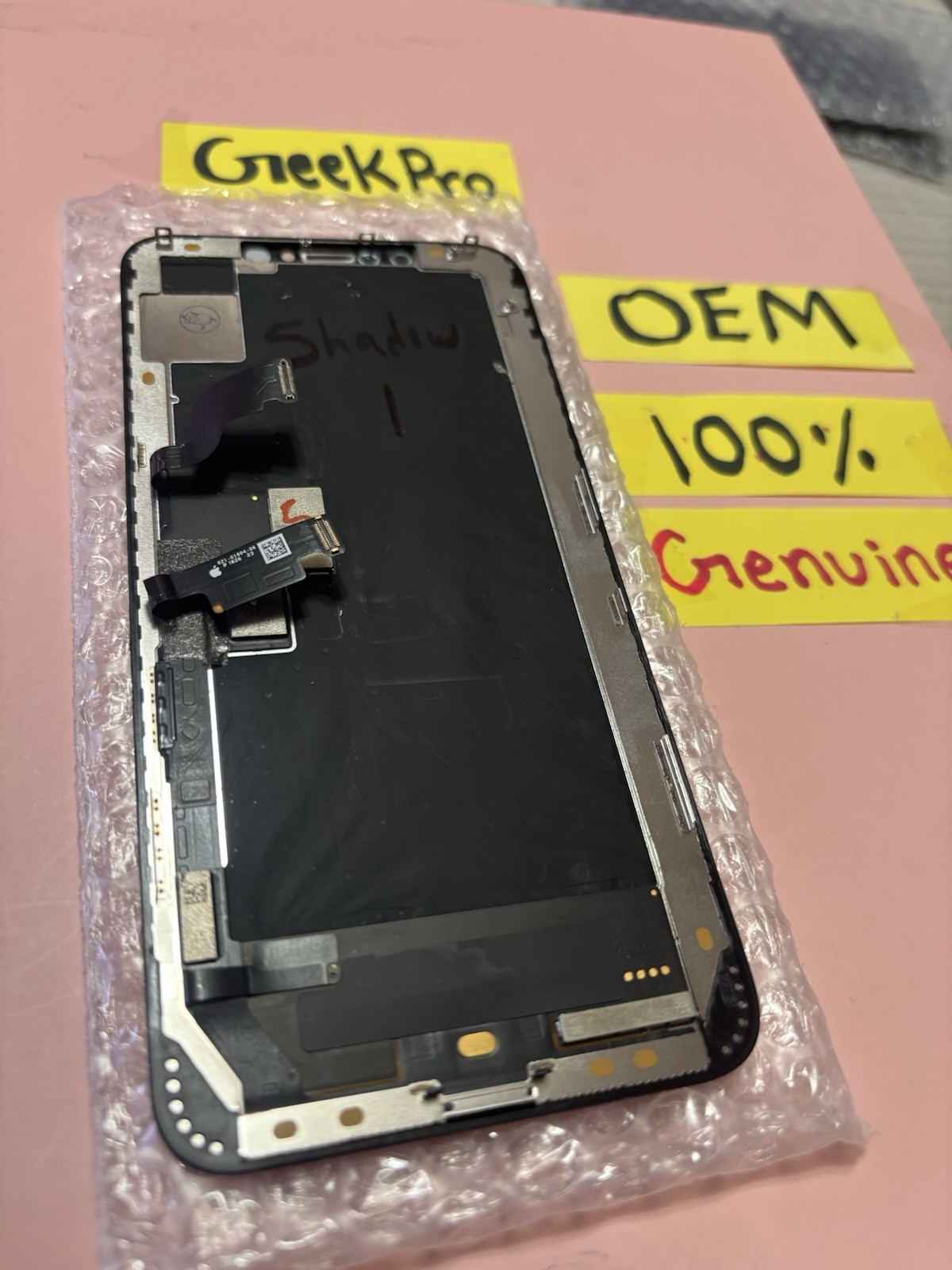 Genuine iPhone Xs Max OLED Display REF OEM Replacement display (Light shadow) #1