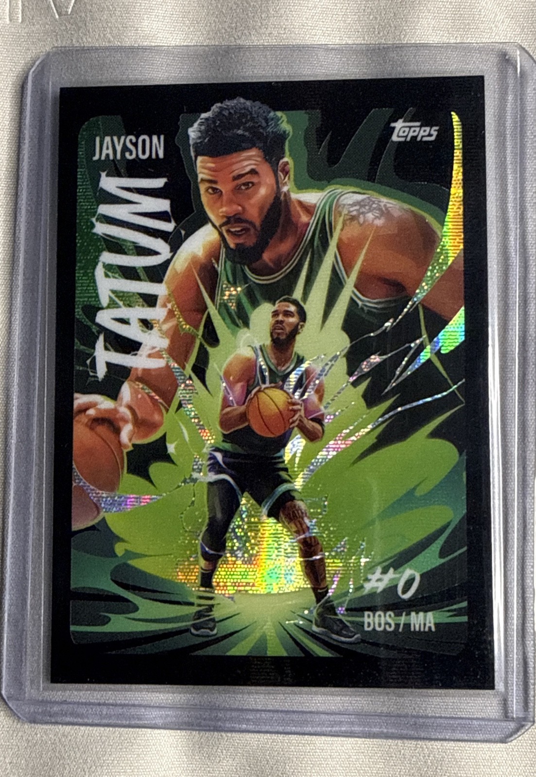 2024-25 Topps Chrome - Ultraviolet All-Stars Jayson Tatum #UVAS-8