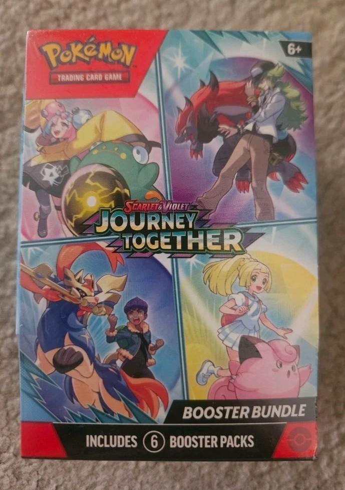Pokemon TCG Scarlet & Violet Journey Together Booster Bundle Sealed Pokemon TCG Scarlet & Violet Journey Together Booster Bundle Sealed