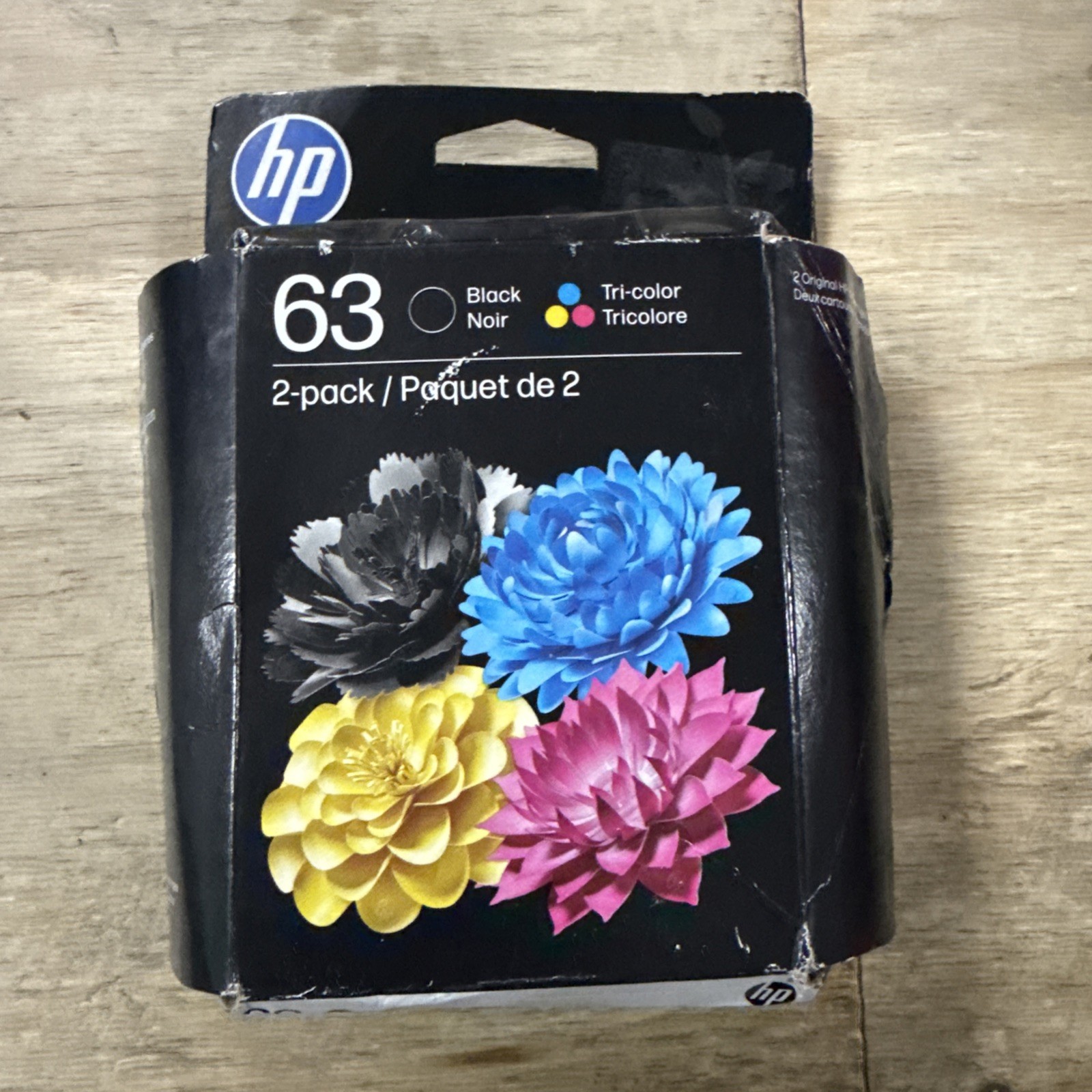 new Genuine OEM HP 63 Black & Tri-Color Combo Pack Ink Cartridges set Exp 2027 new Genuine OEM HP 63 Black & Tri-Color Combo Pack Ink Cartridges set Exp 2027