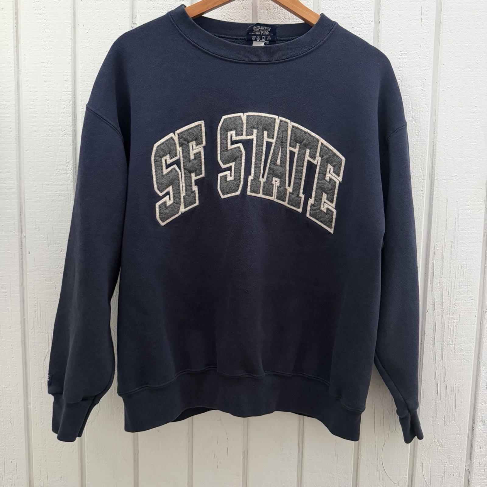 Vintage San Francisco State Crew Neck Sz L Jansport College Wear