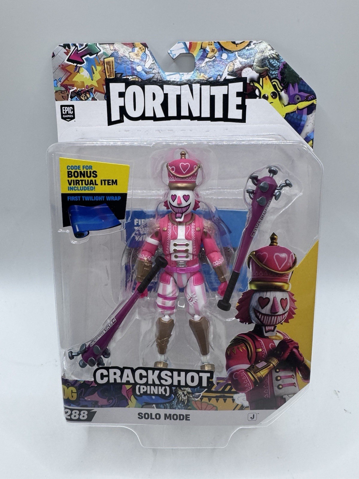 FORTNITE Jazwares 2026 OG Crackshot Pink Solo Mode 4\