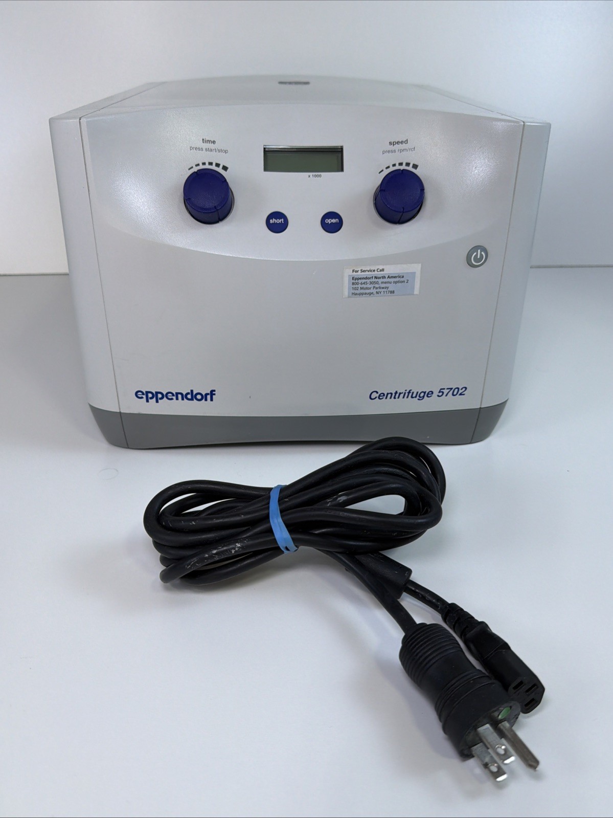 Eppendorf Centrifuge 5702 w/ A-4-38 Rotor & 4 Buckets TESTED & Works VGC Lab WOW Eppendorf Centrifuge 5702 w/ A-4-38 Rotor & 4 Buckets TESTED & Works VGC Lab WOW