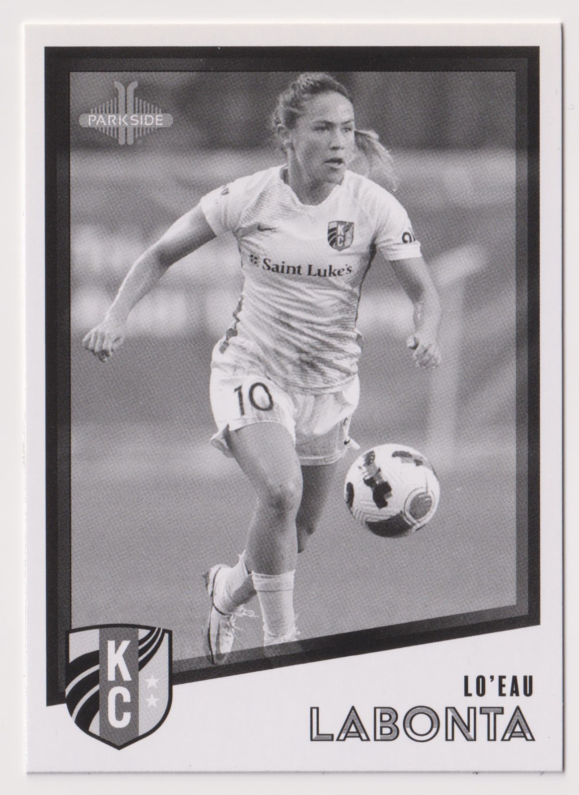 2023 Parkside NWSL Black & White Parallel 12 Card Lot - LaBonta Tullis-Joyce Bix