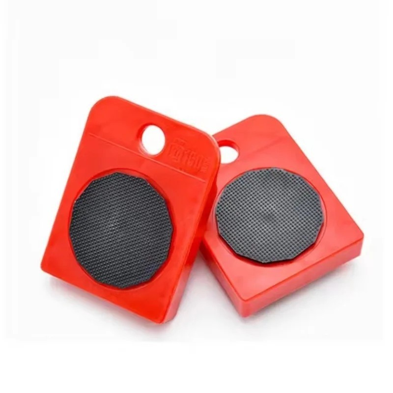 5PCS Heavy Furniture Mover Rollers Moving Wheels Lifting Transport Tool