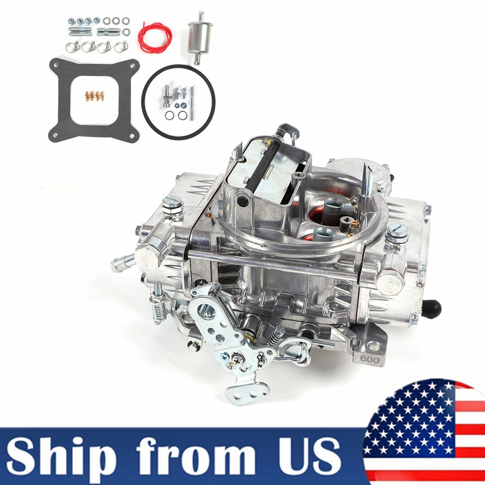 For Holley Model 4 Barrel Carburetor 600CFM Street Warrior 0-80457S Polished USA