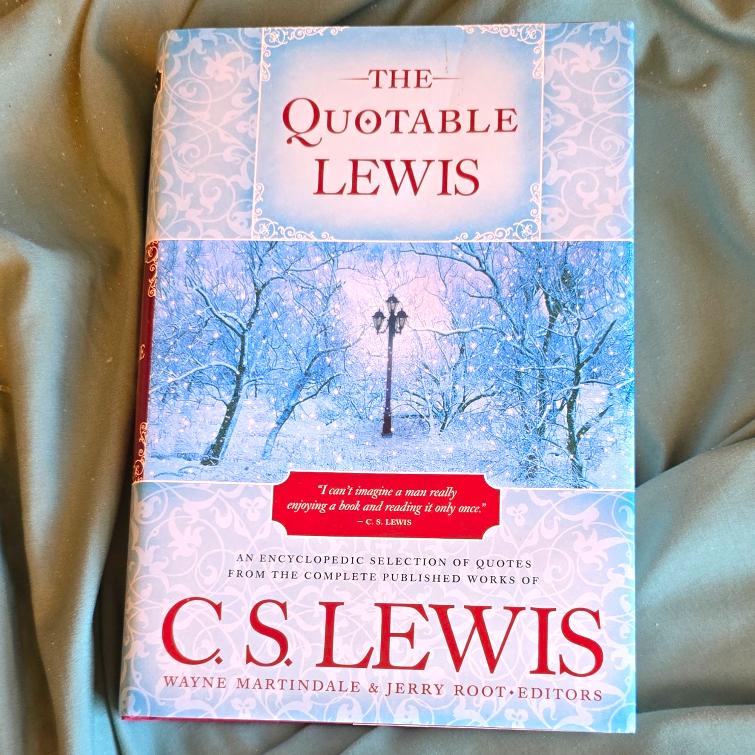 The Quotable Lewis C. S. Lewis Hardcover w/ Dust Jacket Quote Book YA