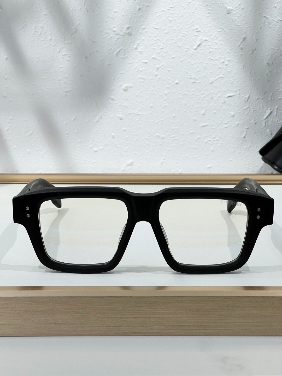 Dita Eliux DTS751 Matte Black Japanese Acetate Optical Frames Eyeglasses