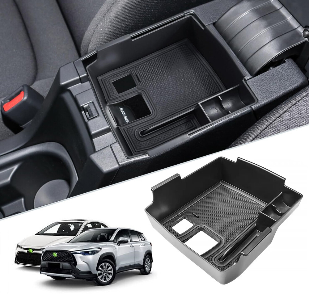 For 2019-2026 Toyota Corolla Center Console Armrest Storage Box Tray Accessories