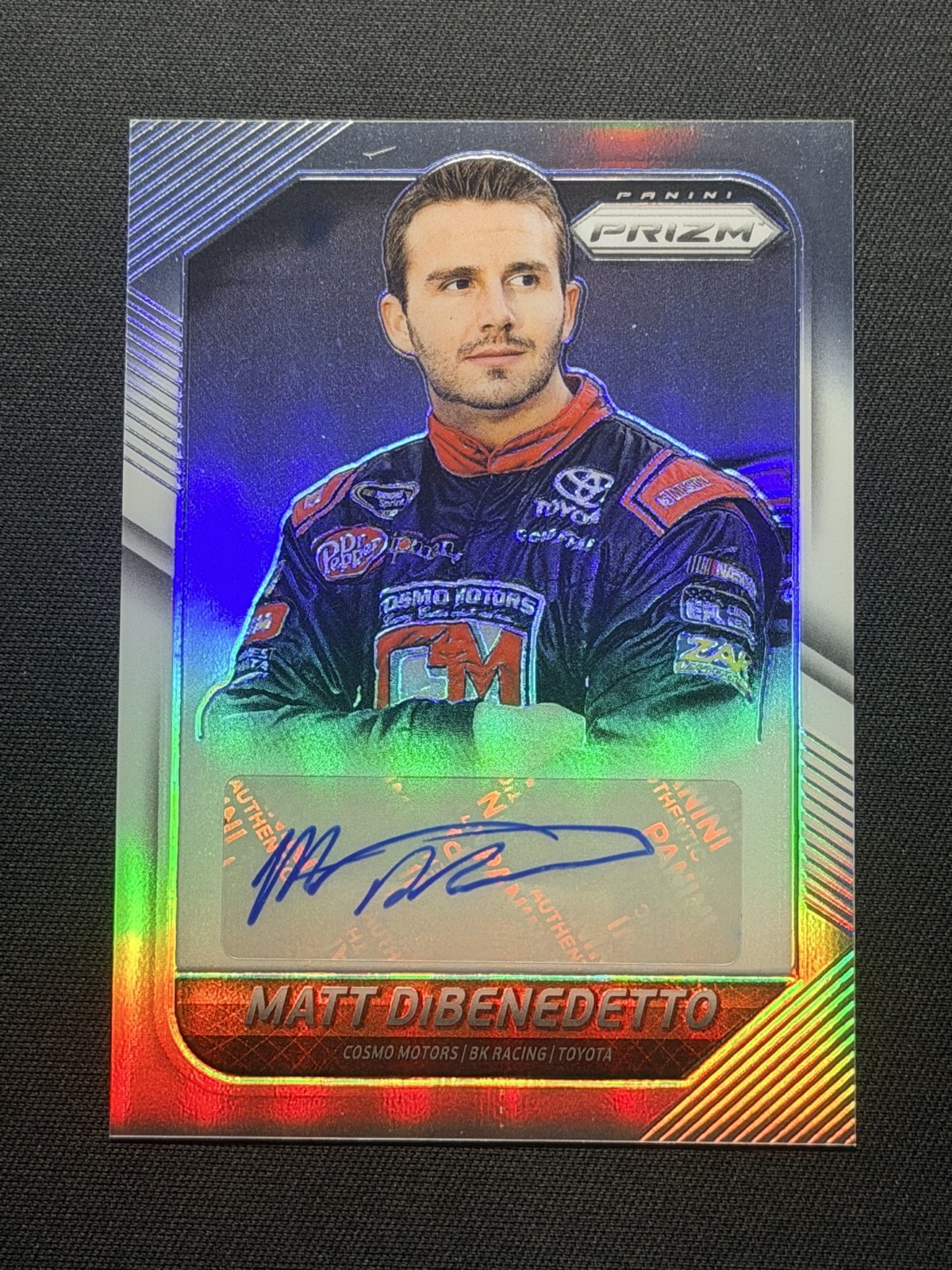 2016 Panini Prizm NASCAR - Driver Signatures Matt DiBenedetto #MD (AU) 2016 Panini Prizm NASCAR - Driver Signatures Matt DiBenedetto #MD (AU)
