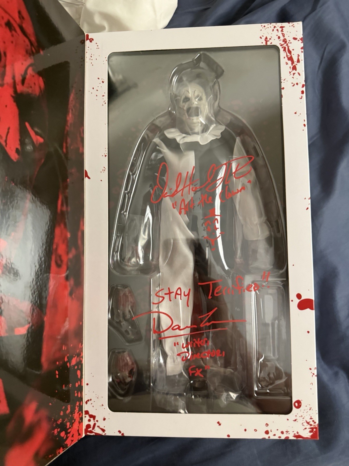 TOTS Terrifier Figure Signed With coa