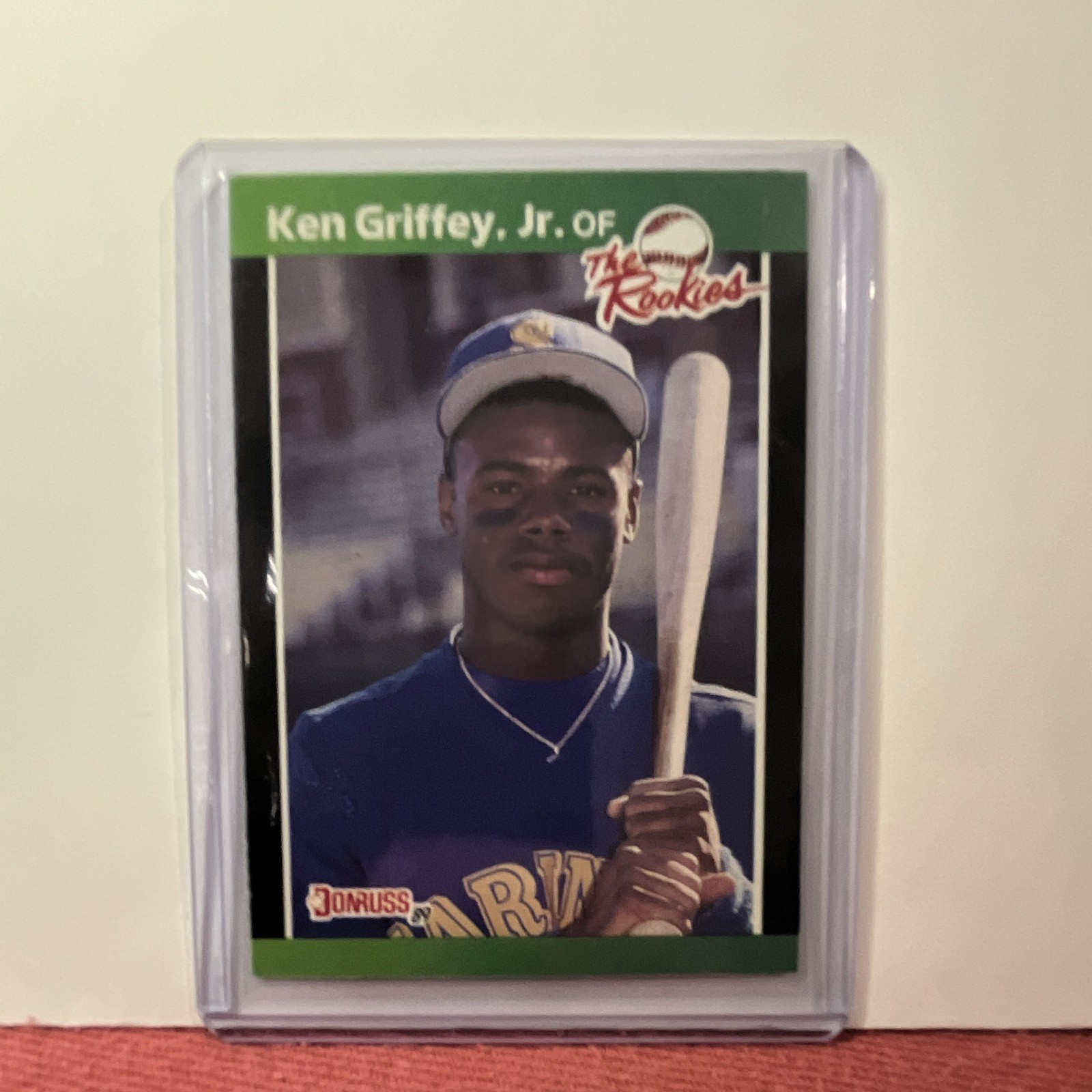 Donruss 1989 The Rookies Ken Griffey Jr Rookie Card RC #3 Seattle Mariners Donruss 1989 The Rookies Ken Griffey Jr Rookie Card RC #3 Seattle Mariners