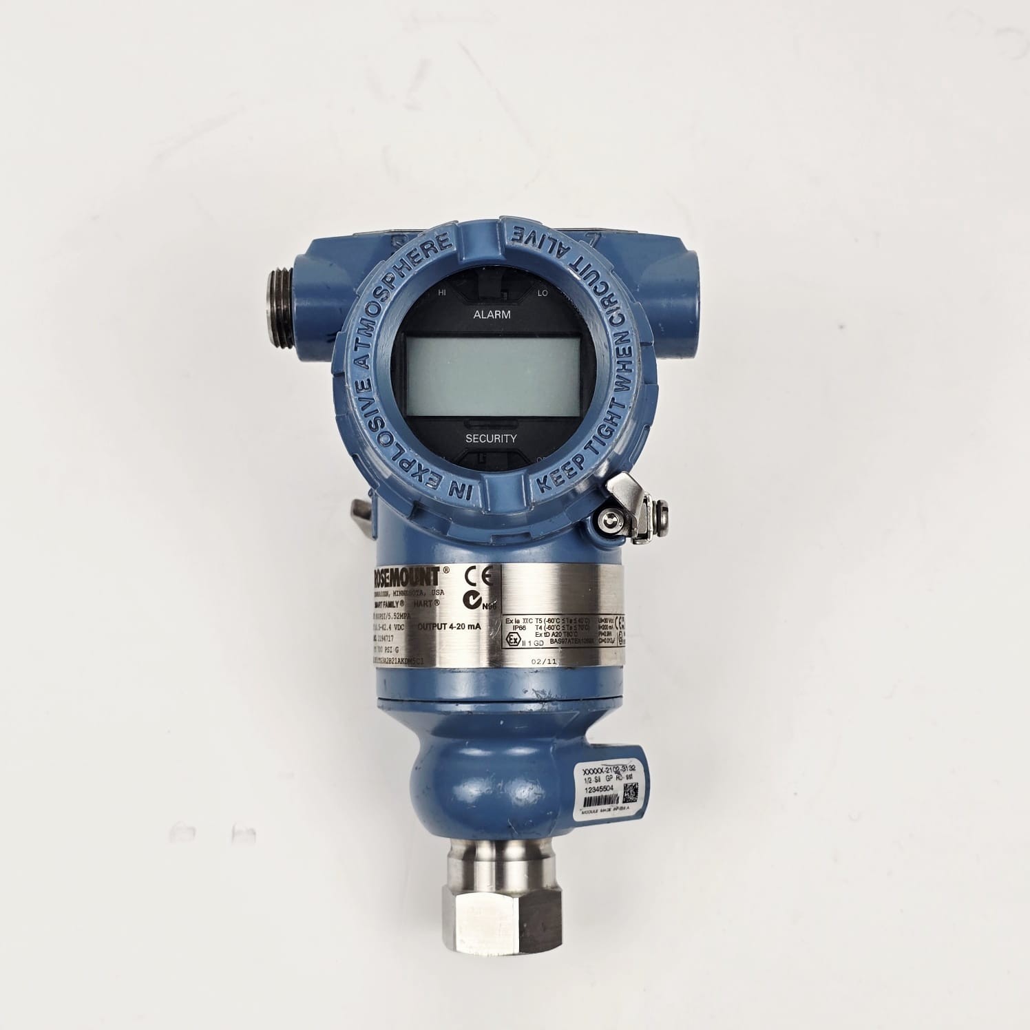 Rosemount 3051TG3A2B21AKDM5C1 Pressure Transmitter