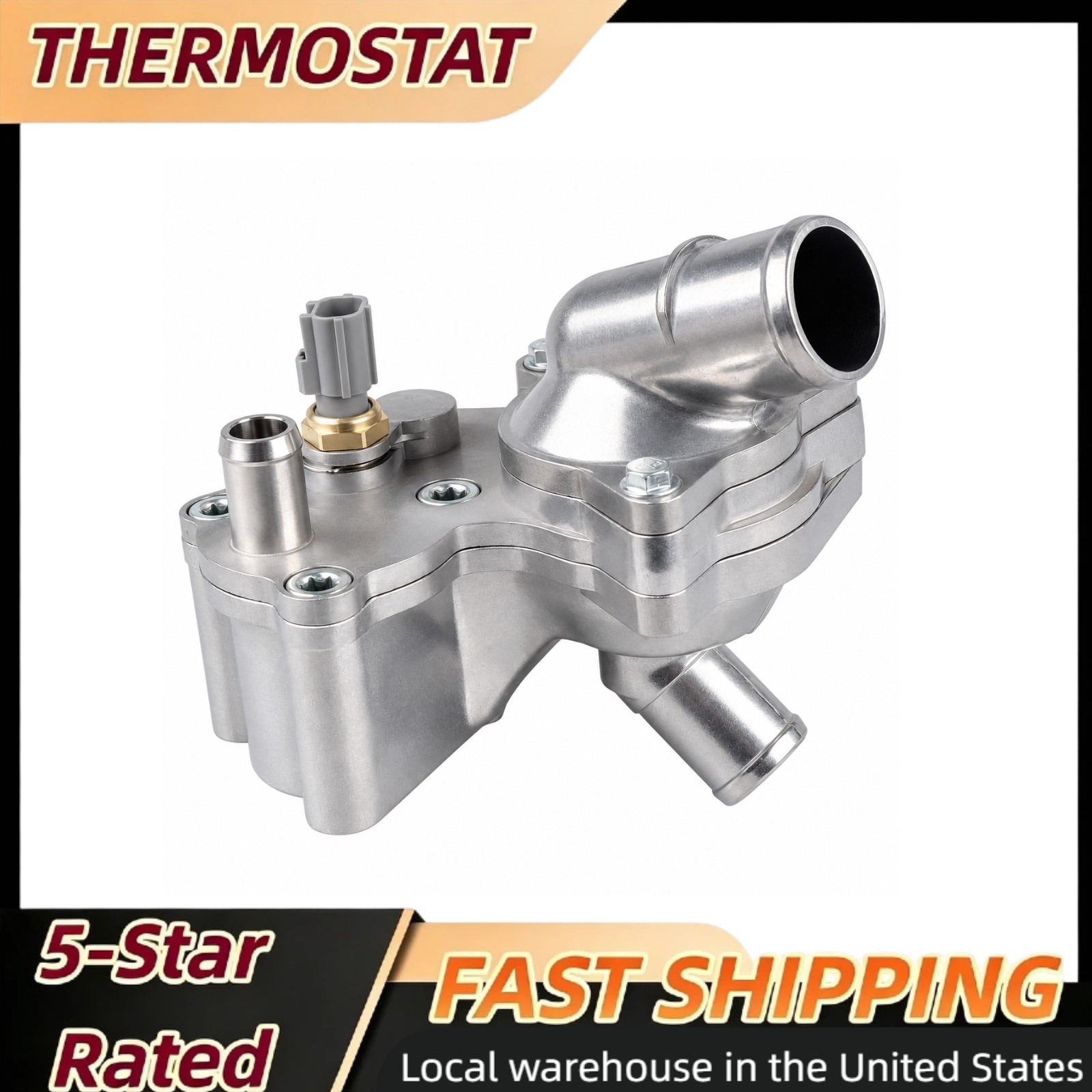 Aluminum Upgrade Thermostat Housing For Ford Explorer Mountaineer 4.0L 02-10