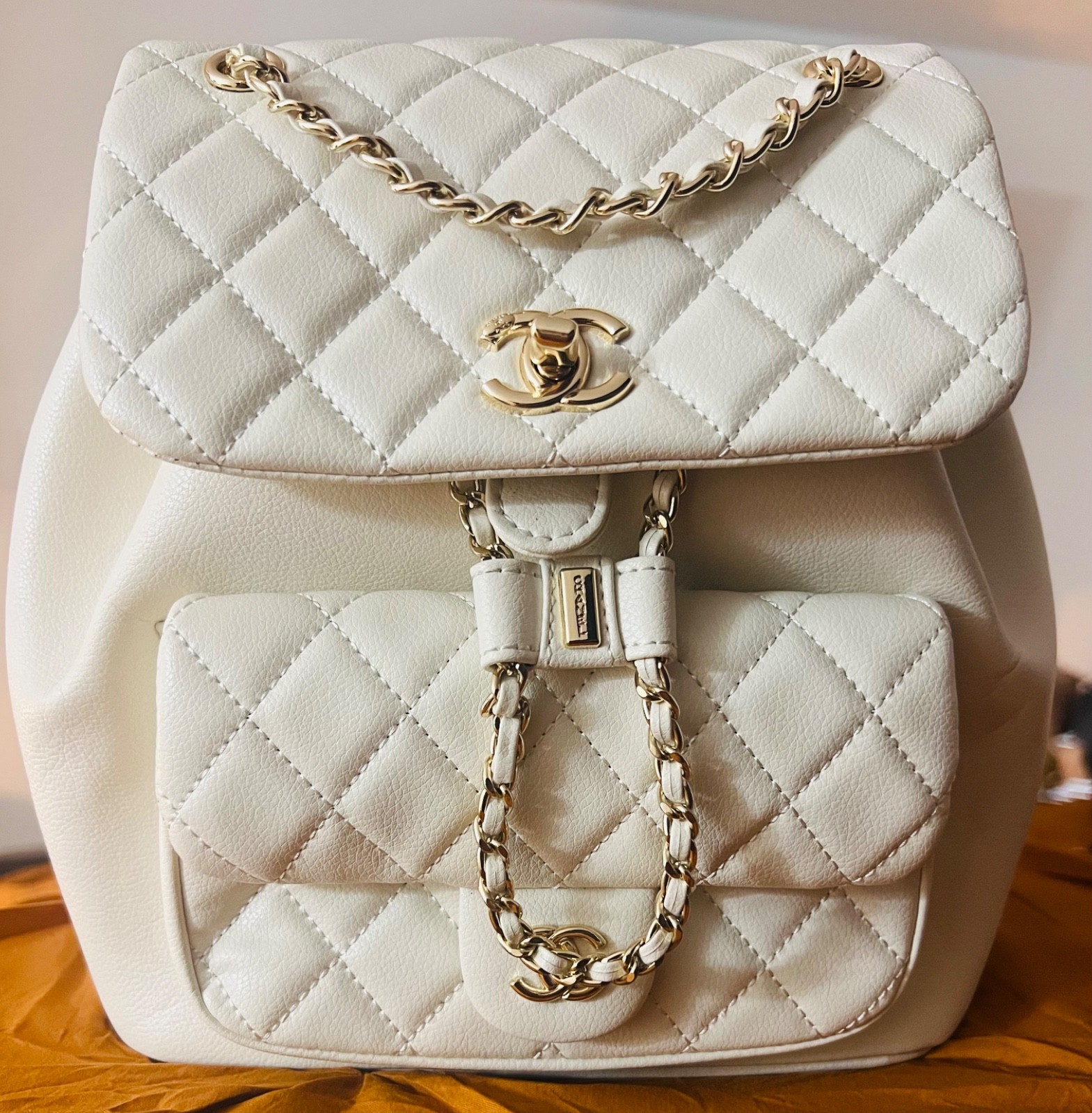 CHANEL Quilted Small Duma Backpack CHANEL Quilted Small Duma Backpack