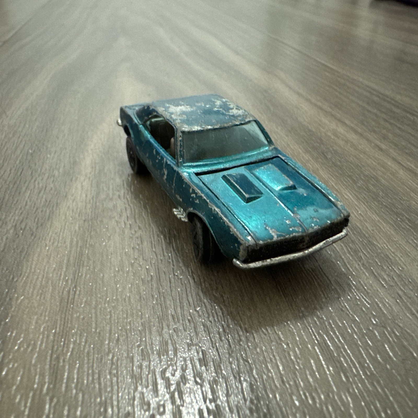 Vintage Hot Wheels Redline Custom Camaro in Aqua Vintage Hot Wheels Redline Custom Camaro in Aqua