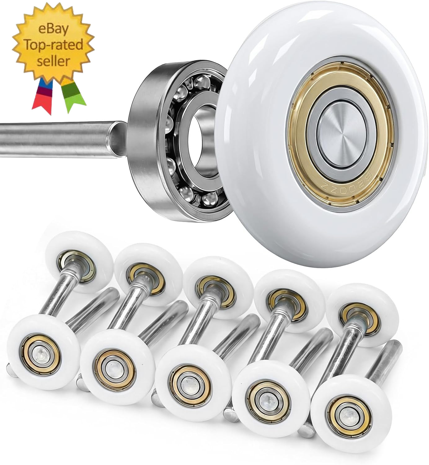 Nylon Garage Door Rollers 10 Pack - 2\