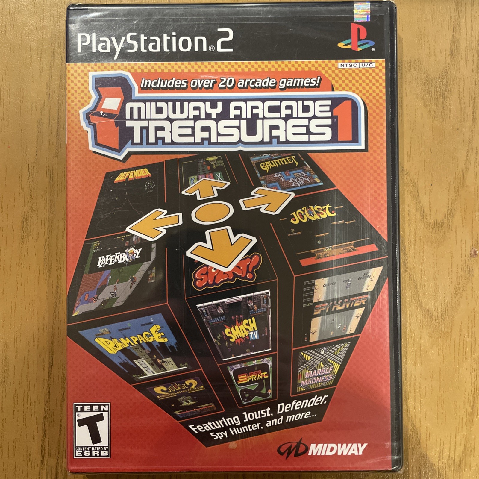 Midway Arcade Treasures. PlayStation 2. Brand New Factory Sealed 