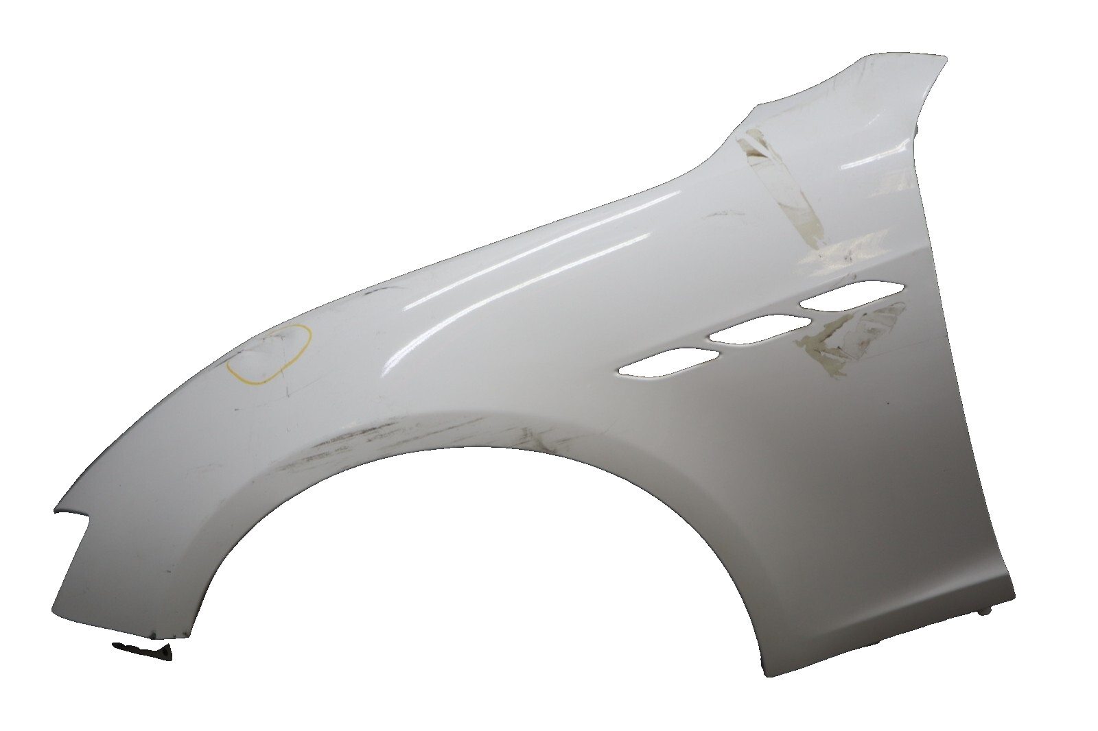 14-17 Maserati Ghibli M157 Front Left Driver Side Fender Cover Panel Oem DAMAGED