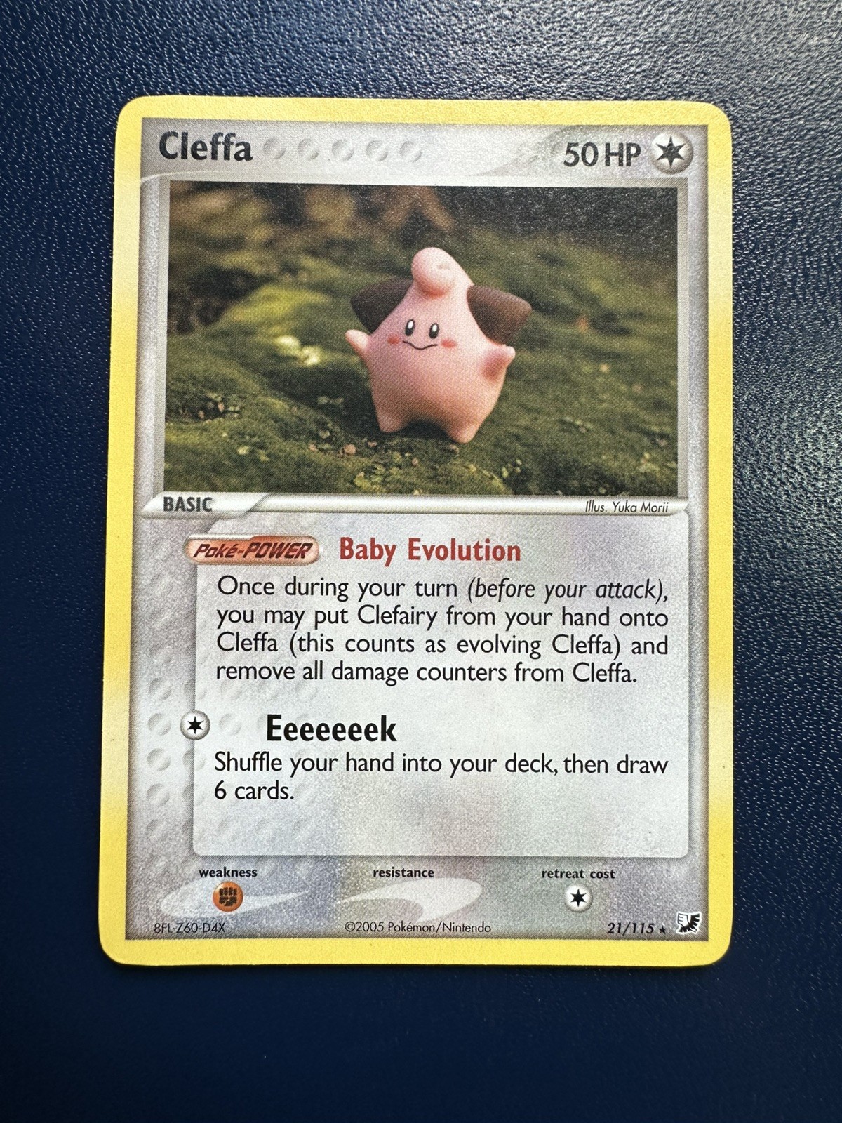 Cleffa 21/115 Regular - Pokemon EX Unseen Forces MP